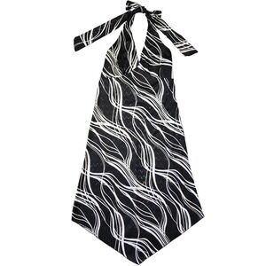 Ice Tea Y2k Halter Dress Women L Bling 2000s Bratz Party Cocktail Sparkle Preppy